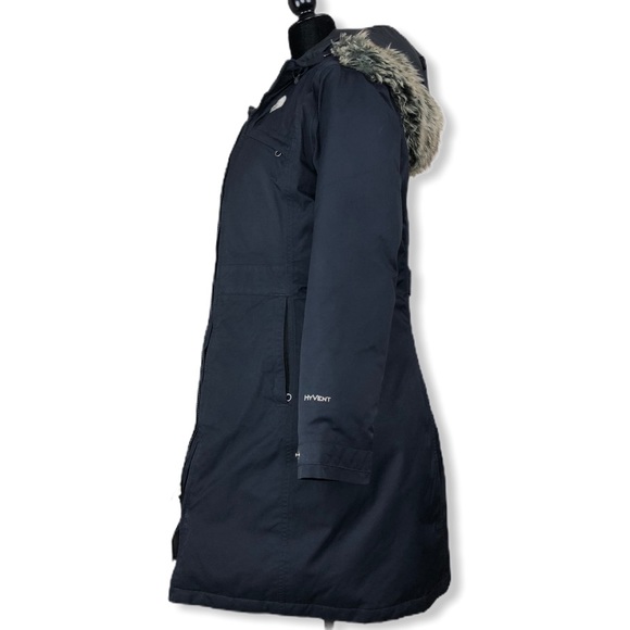 COPY - The North Face TNF Goose Down Black Parka Jacket - Picture 7 of 13